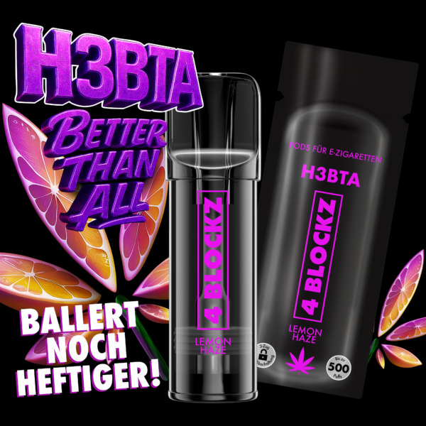 4Blockz H3BTA POD "Lemon Haze" (Lemon) - 2ml PG VG