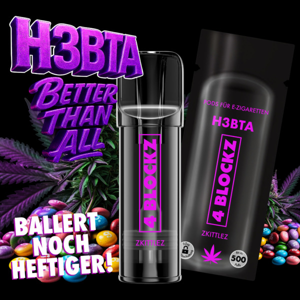 4Blockz H3BTA POD "Zkiddlez" (Zkiddlez) - 2ml PG VG