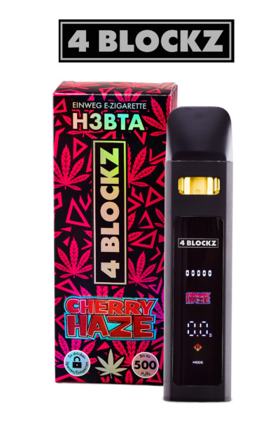 4Blockz VAPE digital – H3BTA „Cherry Haze“ – 1ml CRD