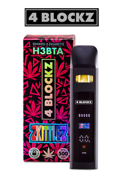 4Blockz VAPE digital – H3BTA „Zkittlez“ – 1ml CRD