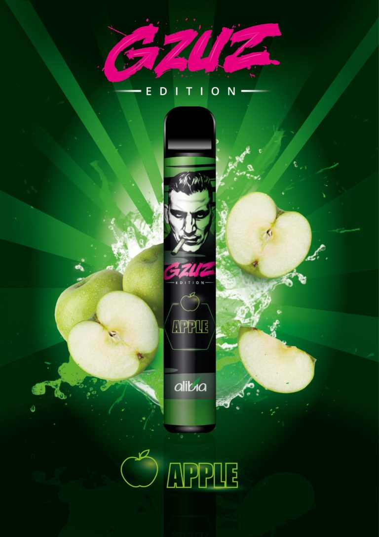 GZUZ 300 Einweg HHC Vape "Super lemon Haze" Alibia