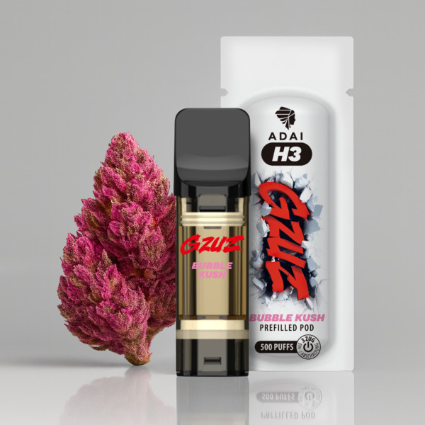 GZUZ H3 POD "Bubble Kush" - 1ml CRD