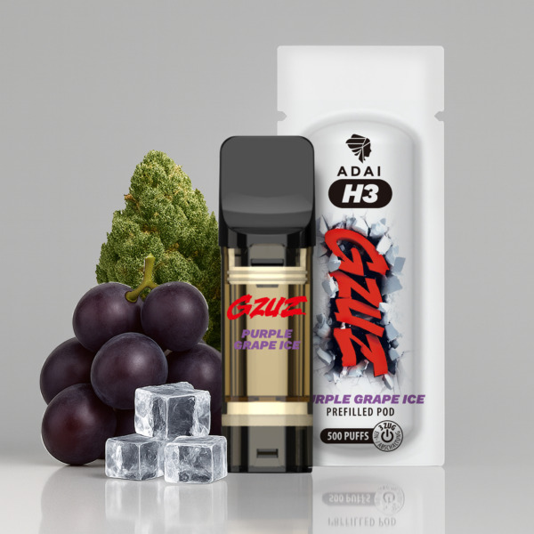 GZUZ H3 POD "Purple Grape Ice" - 1ml CRD