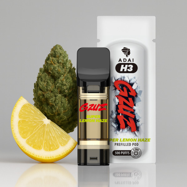 GZUZ H3 POD "Super Lemon Haze" - 1ml CRD