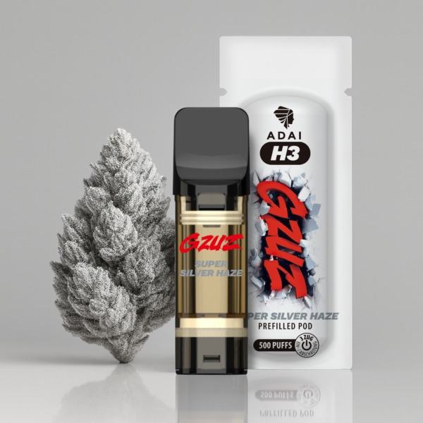 GZUZ H3 POD "Super Silver Haze" - 1ml CRD