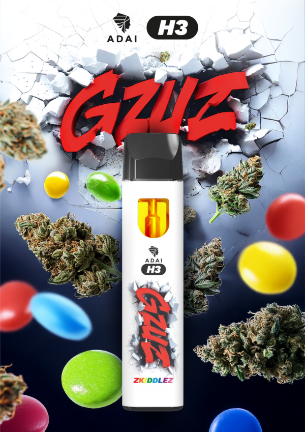 GZUZ Einweg H3 Vape "Zkiddlez" V2