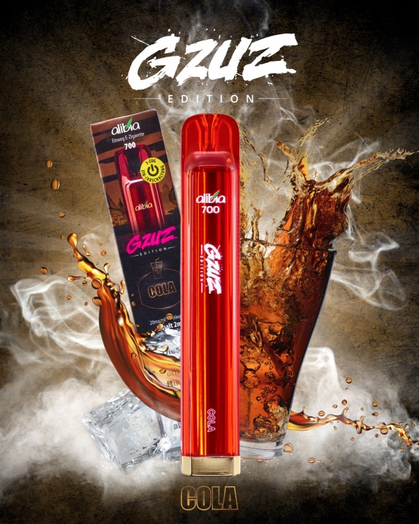 GZUZ-V2 700 Einweg E-Zigarette "Cola"
