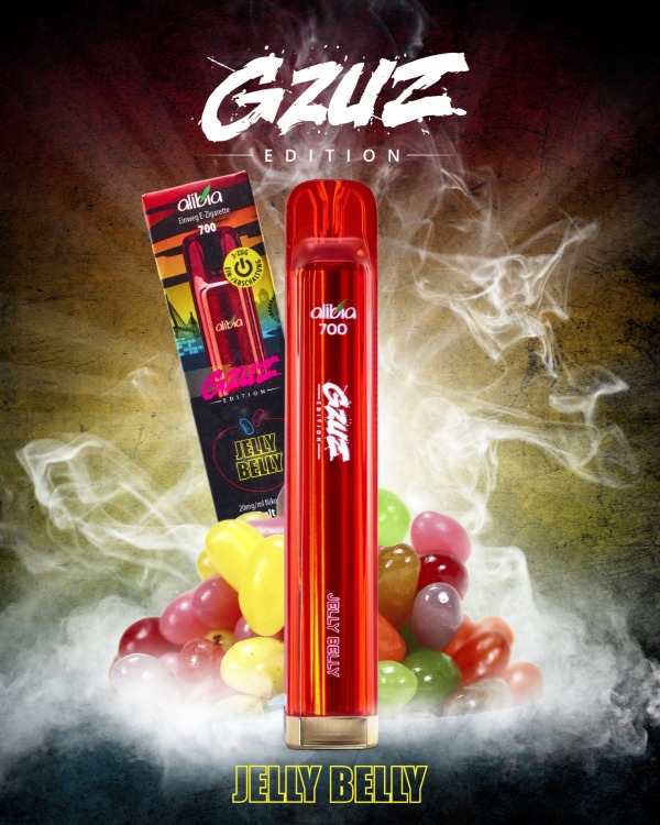 GZUZ-V2 700 Einweg E-Zigarette "Jelly Belly"