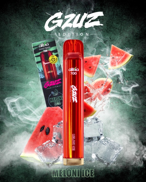 GZUZ-V2 700 Einweg E-Zigarette "Meloni Ice"