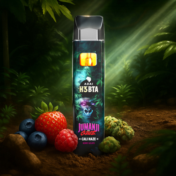 JUMANJI VAPE - H3BTA "Cali Haze" (Berry Gelato) - 1ml CRD
