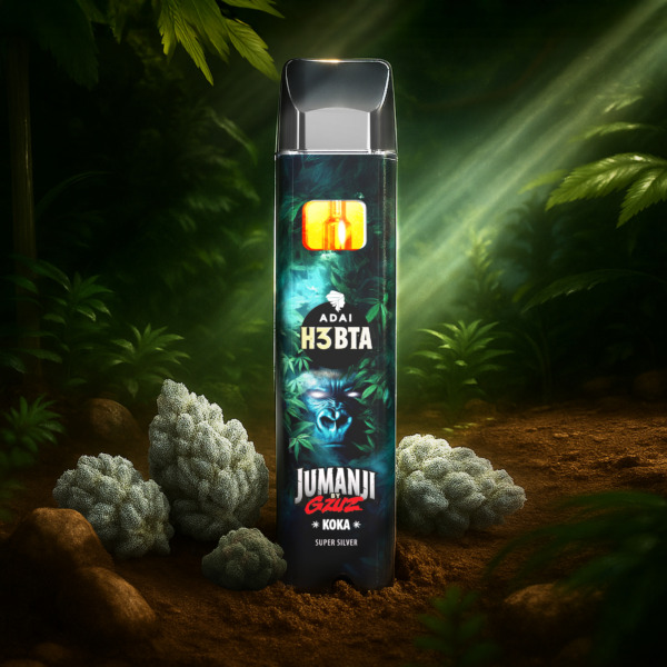 JUMANJI VAPE - H3BTA "Koka" (Super Silver Haze) - 1ml CRD