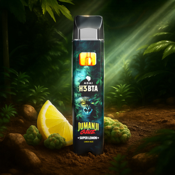 JUMANJI VAPE - H3BTA "Super Lemon" (Lemon Haze) - 1ml CRD
