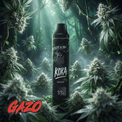 GAZO VAPE - H3BTA "Koka" (Super Silver Haze) - 1ml CRD