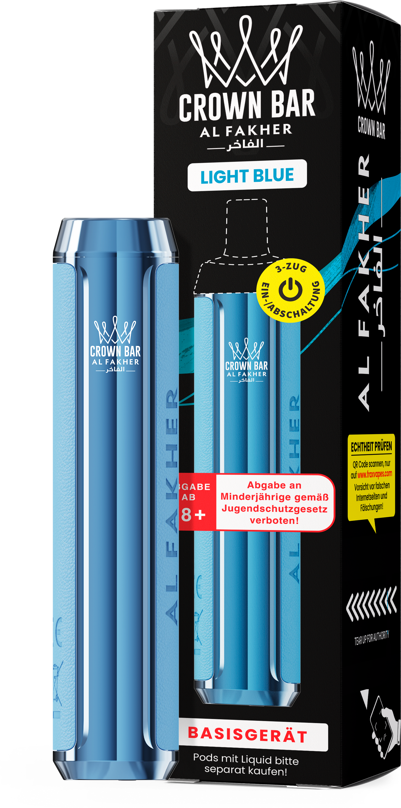 Al Fakher Akkuträger - Light Blue