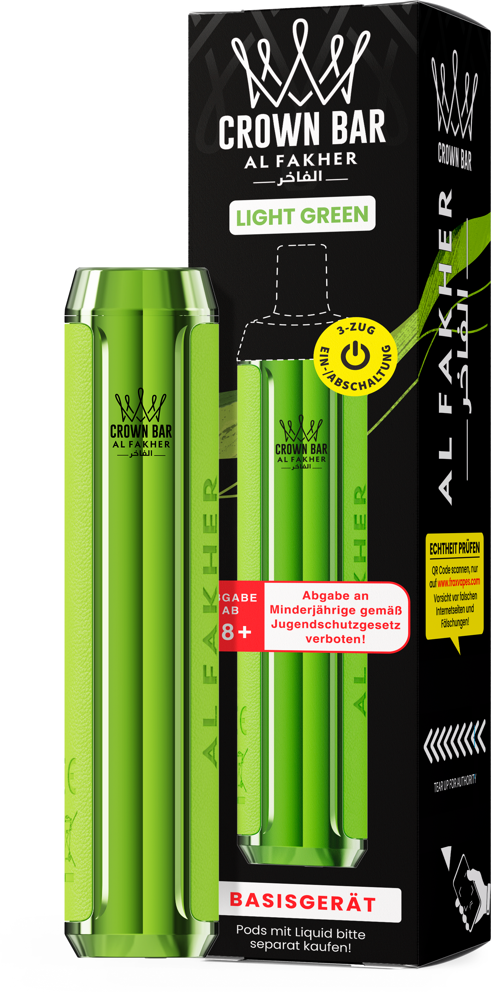 Al Fakher Akkuträger - Light Green