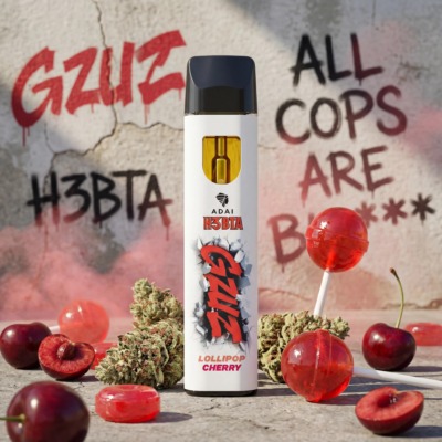 GZUZ H3BTA Vape "Lollypop Cherry"