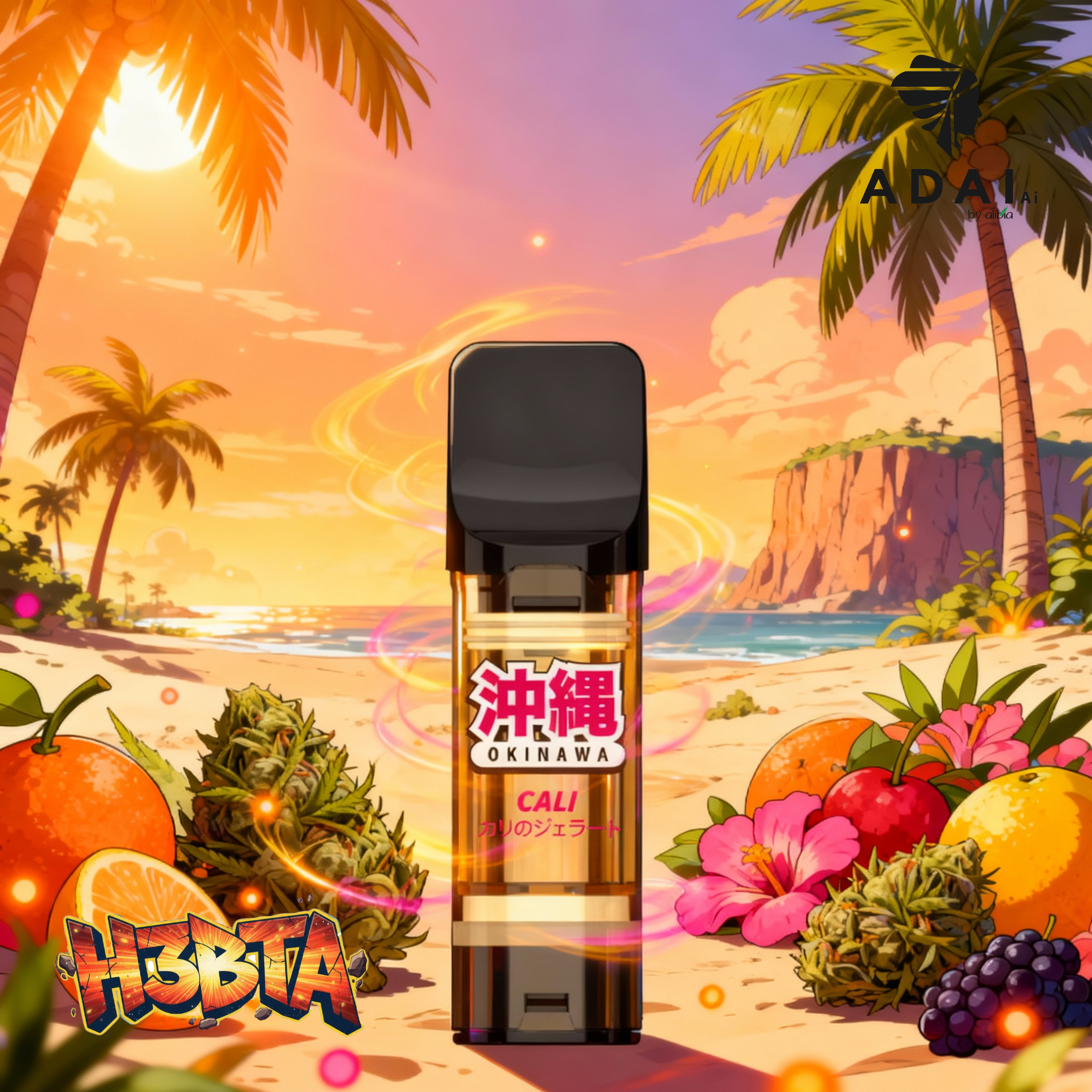 Okinawa H3 POD "Cali" - 1ml CRD