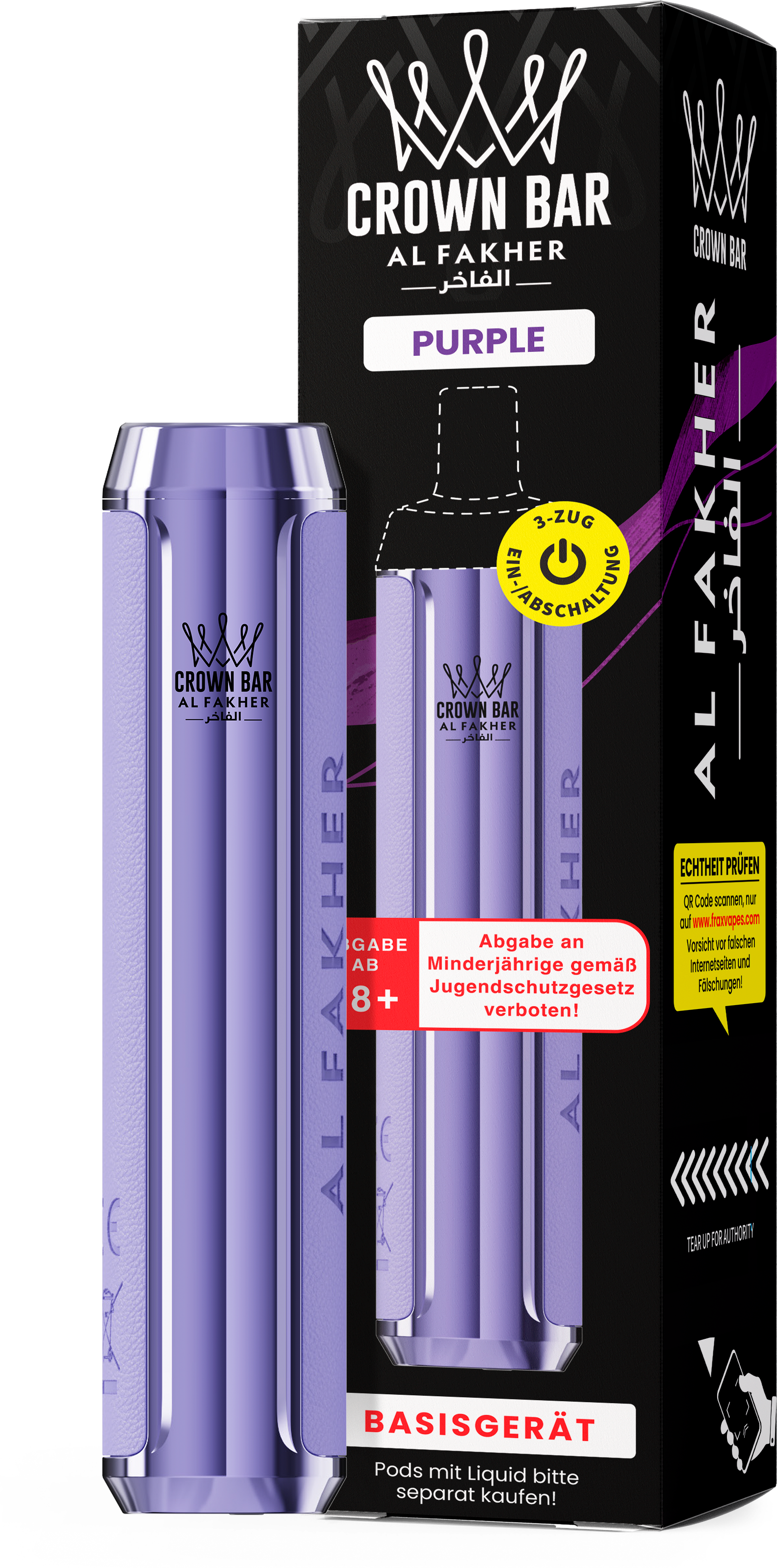 Al Fakher Akkuträger - Purple