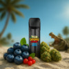Palm Crocodile -  H3BTA POD "Blue Magic" (Blueberry, Currant, Anis, Menthol) - 2ml PG VG