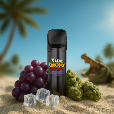 Palm Crocodile - H3BTA POD "Grape Ice" (Grape Ice) - 2ml PG VG