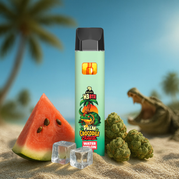 Palm Crocodile VAPE - H3BTA "Watermelon Ice" (Watermelon Ice) - 1ml CRD