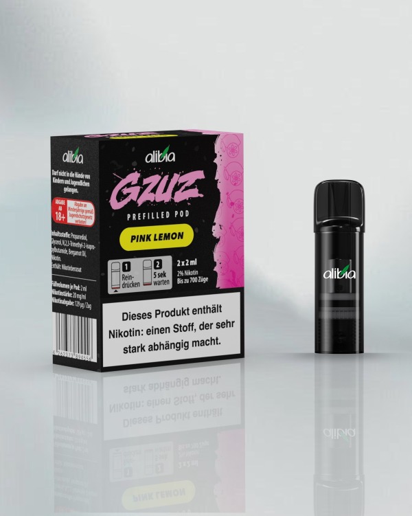 GZUZ "Pink Lemon" 2 Stk. Einweg POD.
