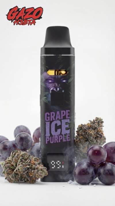 GAZO VAPE - H3BTA "Grape Ice" (Grape Ice) - 1ml CRD
