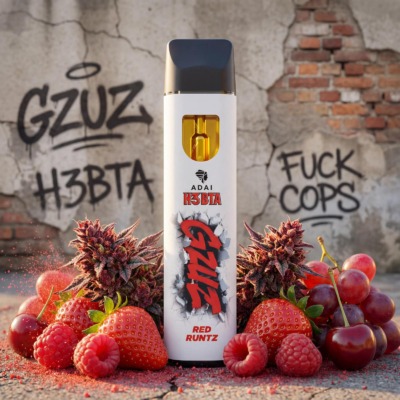 GZUZ H3BTA Vape "Red Runtz"