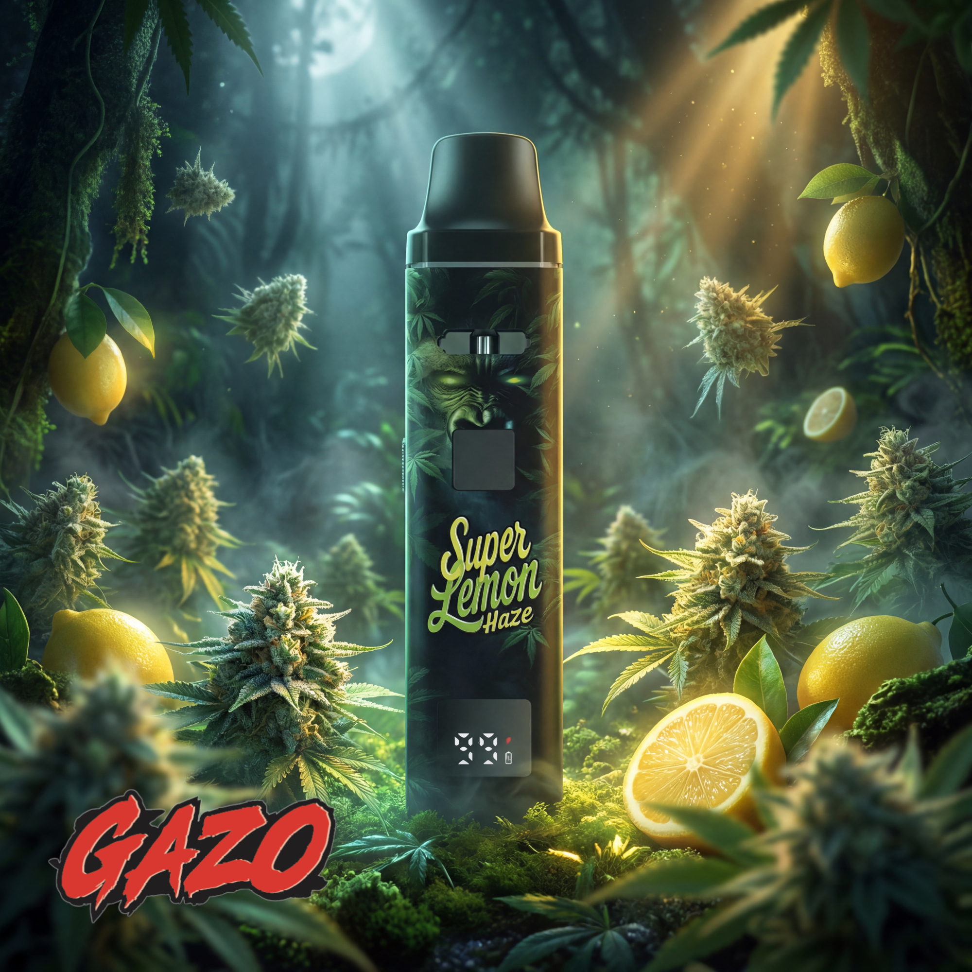 GAZO VAPE - H3BTA "Super Lemon" (Lemon Haze) - 1ml CRD – Bild 2