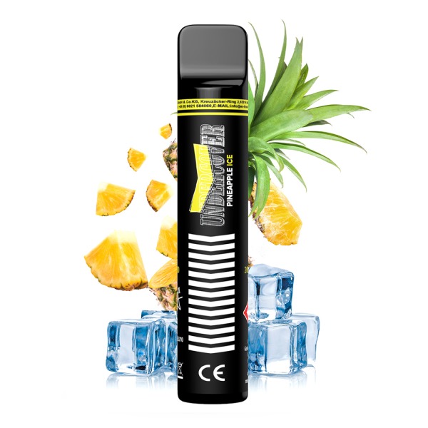 Undercover Vapes 600 Einweg E-Zigarette  "Pineapple Ice"