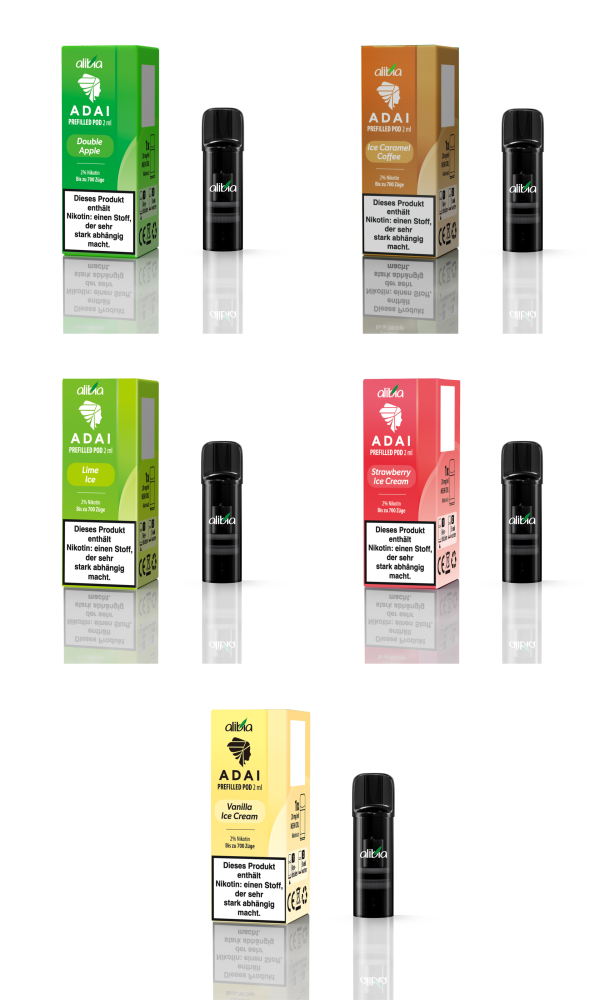 ADAI Einweg POD Favourite Bundle - 5 Sorten