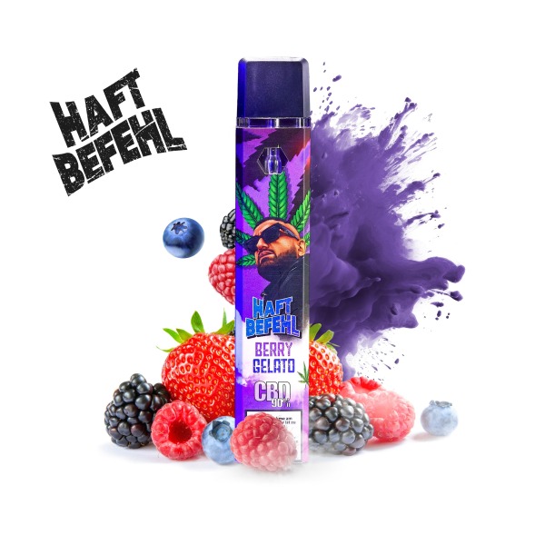 Haftbefehl 700 Einweg CBD Vape "Berry Gelato"
