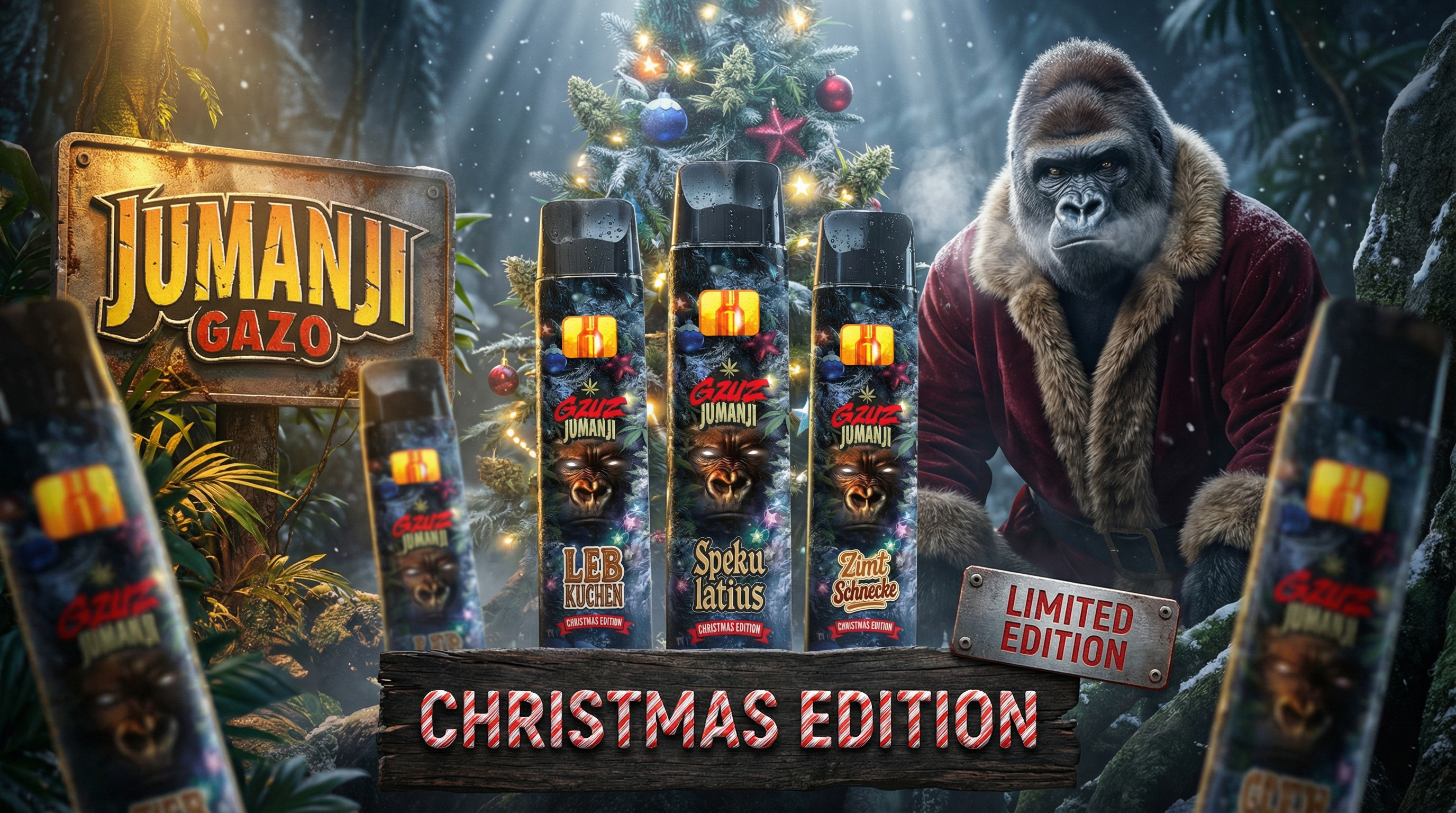 Jumanji by GZUZ Christmas Edition