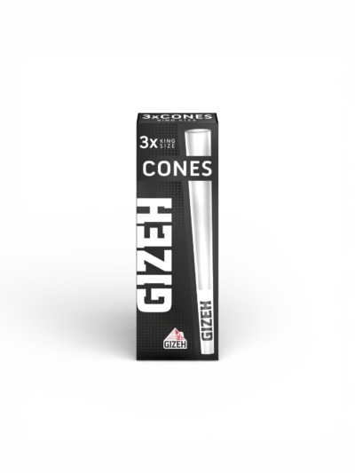 GIZEH BLACK® Cones – 3er Pack King Size mit Tip