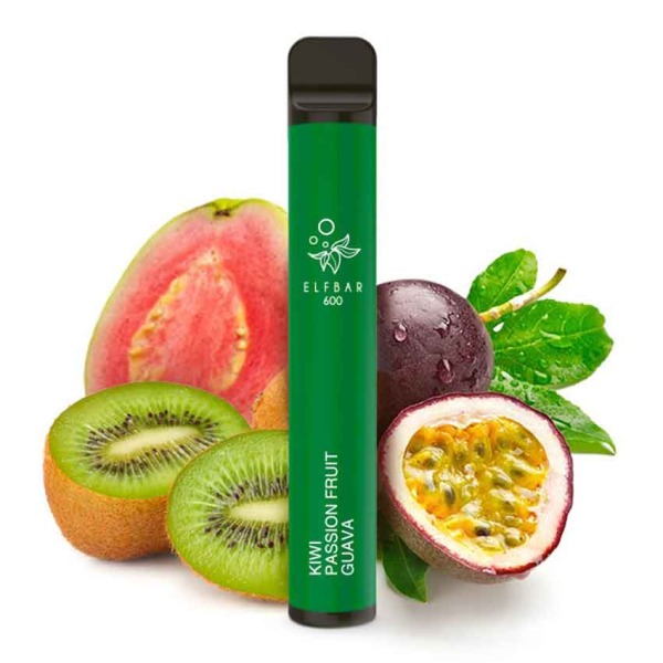 Elfbar 600 Einweg E-Zigarette "Kiwi Passionfruit Guava"