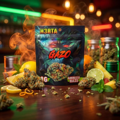 GAZO H3BTA Buds - Amnesia Haze 1g