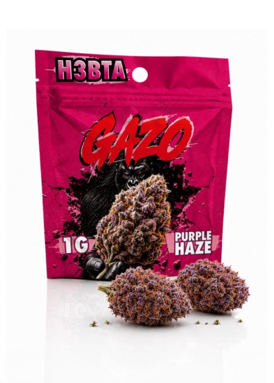 GAZO H3BTA Buds – Purple Haze 1g