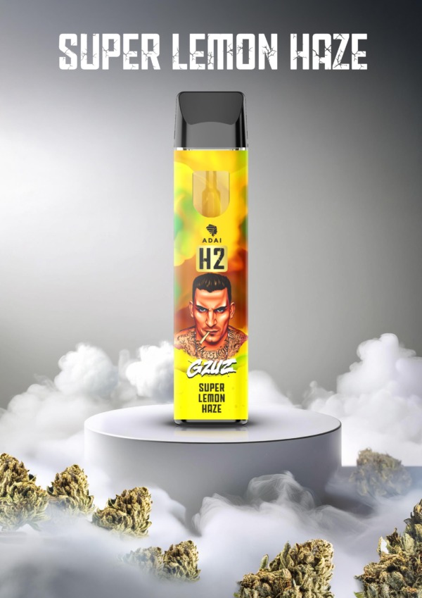 GZUZ Einweg H2 Superior Blend Vaporizer "Super Lemon Haze" V2