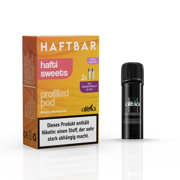 Haftbar "Hafti Sweets" 2 Stk. Einweg POD