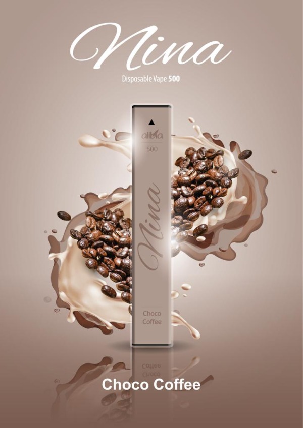 Nina 500 Einweg E-Zigarette "Choco Coffee"