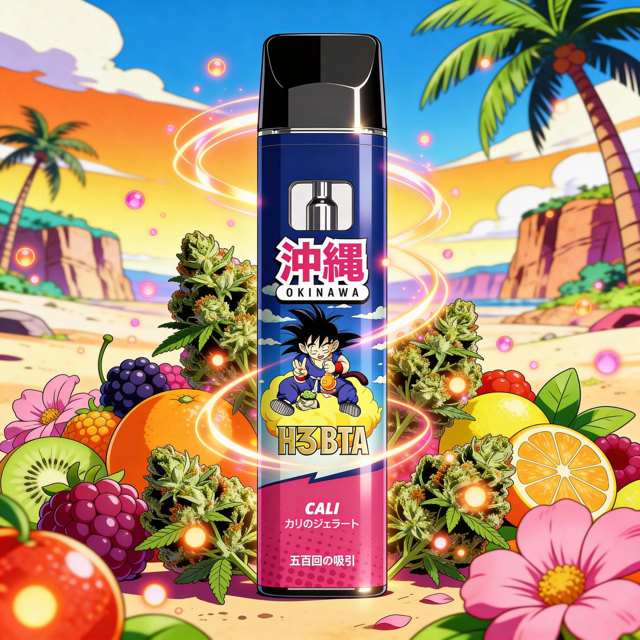 OKINAWA Vape H3BTA - "Cali" - 1ml CRD