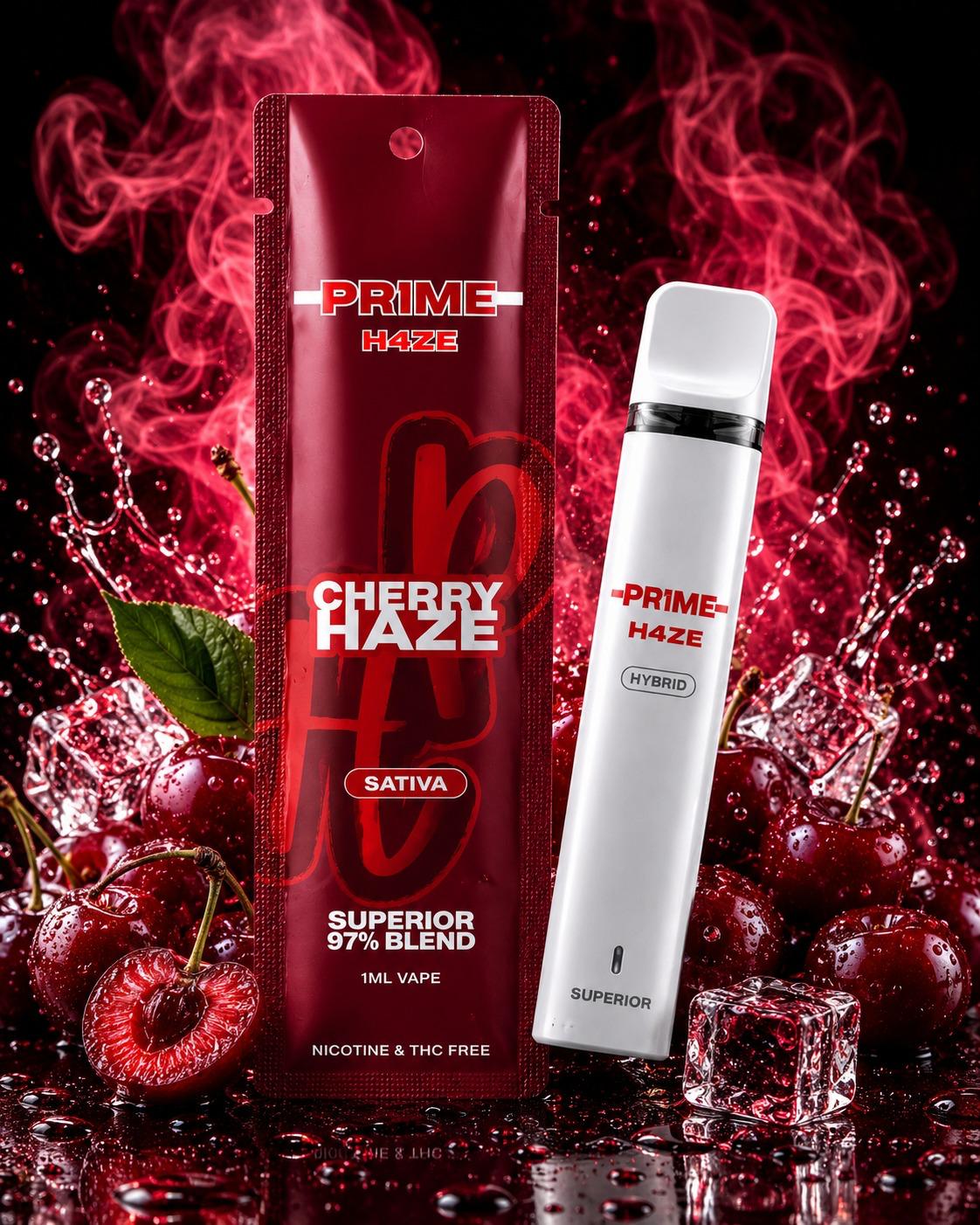 Pr1me H4ze - Superior Blend Vape „Cherry Haze“