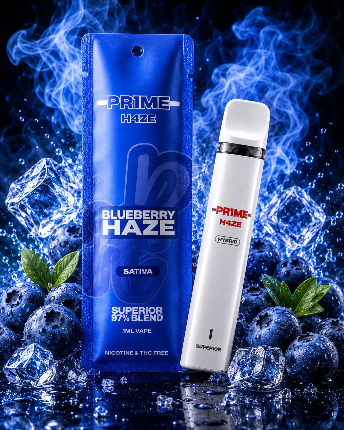 Pr1me H4ze - Superior Blend Vape „Blueberry Haze“