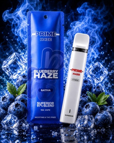 Pr1me H4ze - Superior Blend Vape „Blueberry Haze“ 