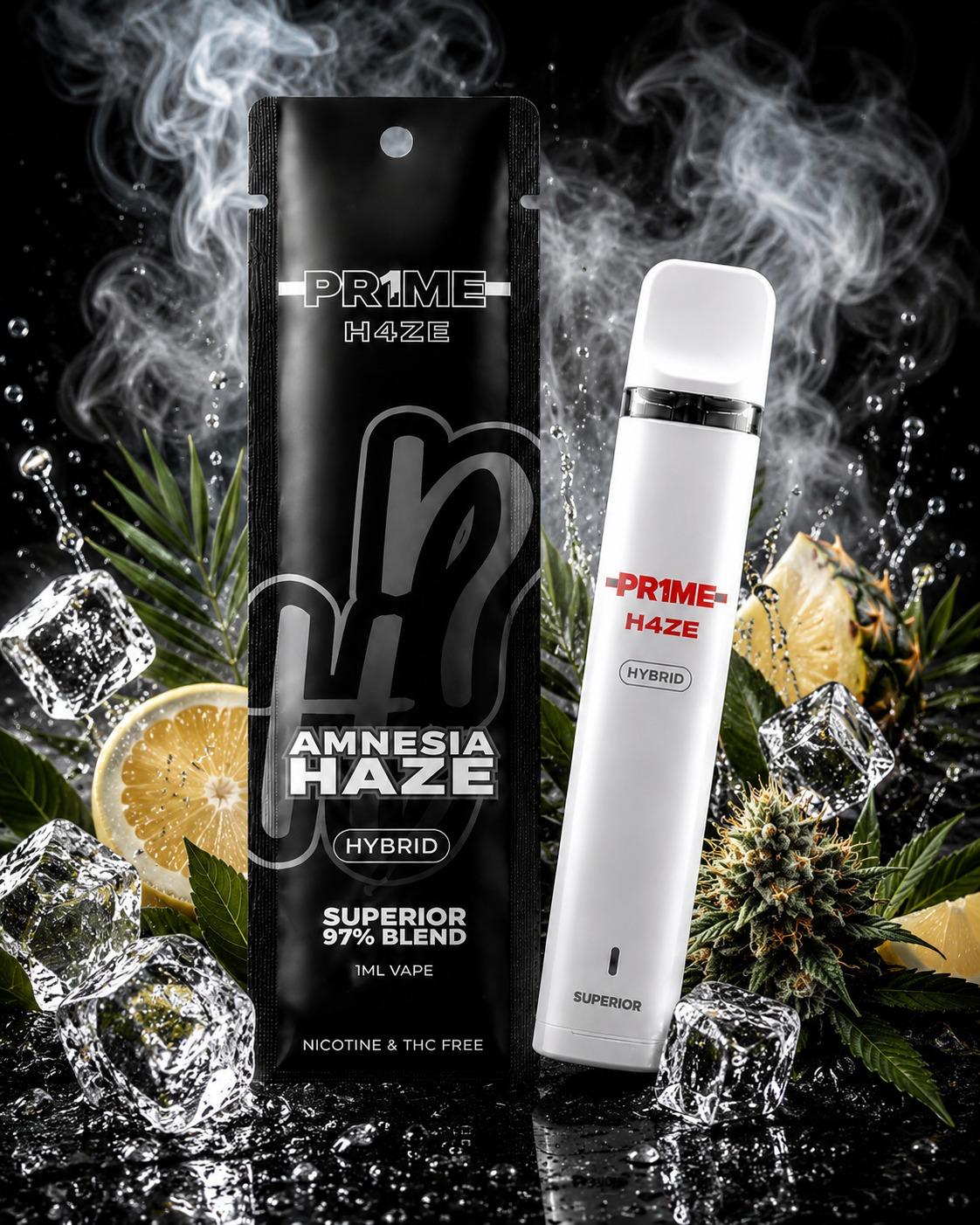 Pr1me H4ze - Superior Blend Vape „Amnesia Haze“