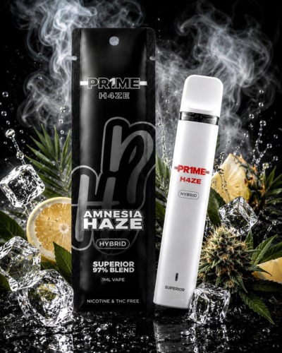 Pr1me H4ze - Superior Blend Vape „Amnesia Haze“ 