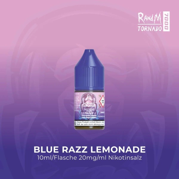 RandM Tornado Liquid – Blue Razz Lemonade