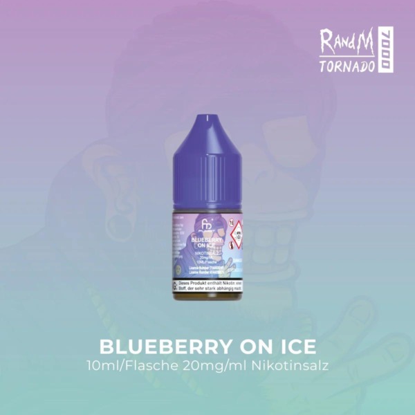RandM Tornado Liquid – Blueberry On Ice