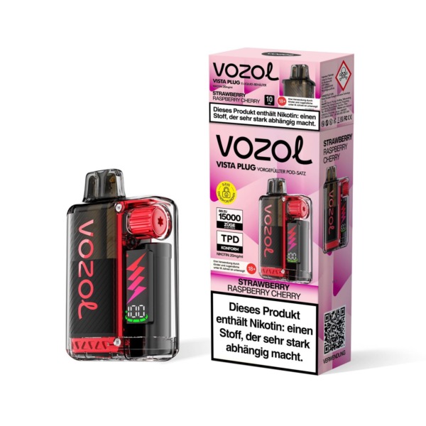 Vozol Vista Plug – Strawberry Raspberry Cherry