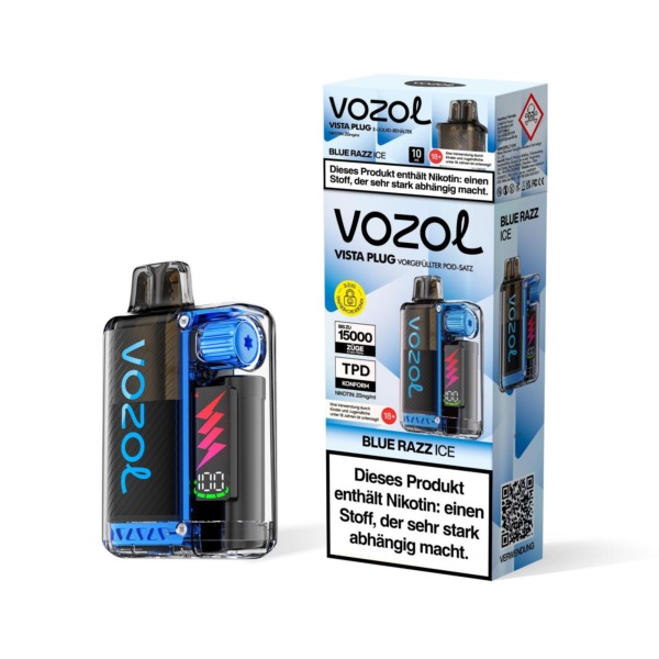 Vozol Vista Plug – Blue Razz Ice
